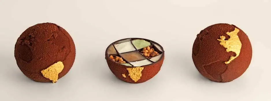 3D printed food art